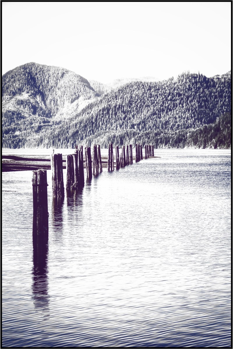 -/ after the crossing /-